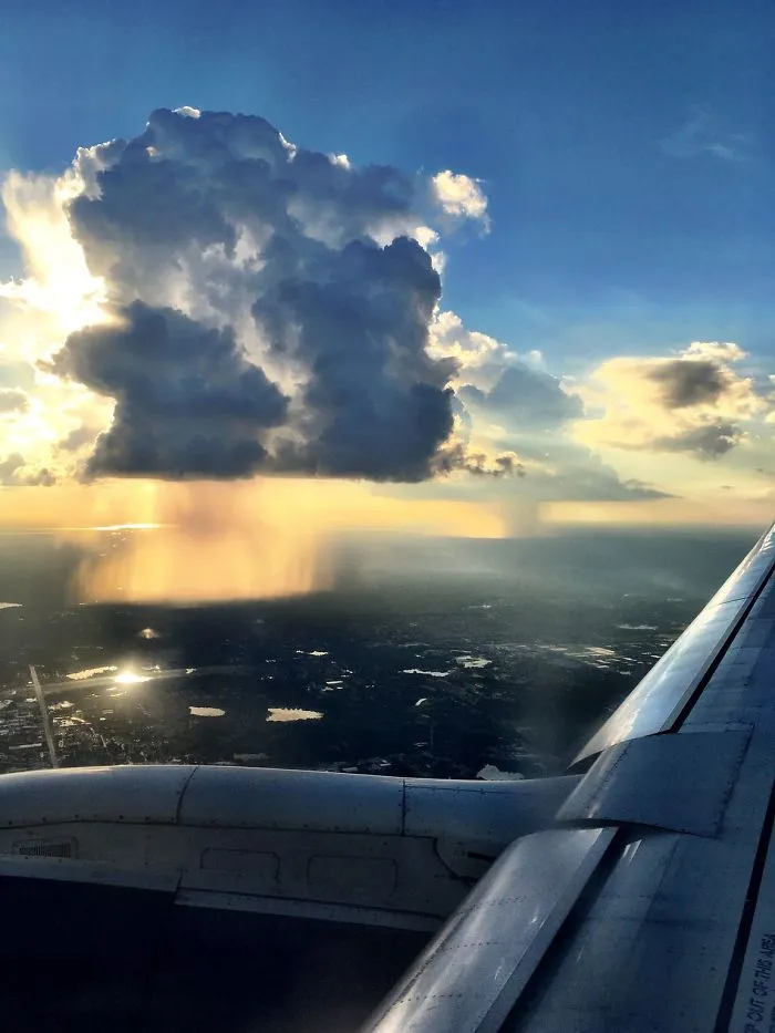 How Rain Looks Through A Porthole