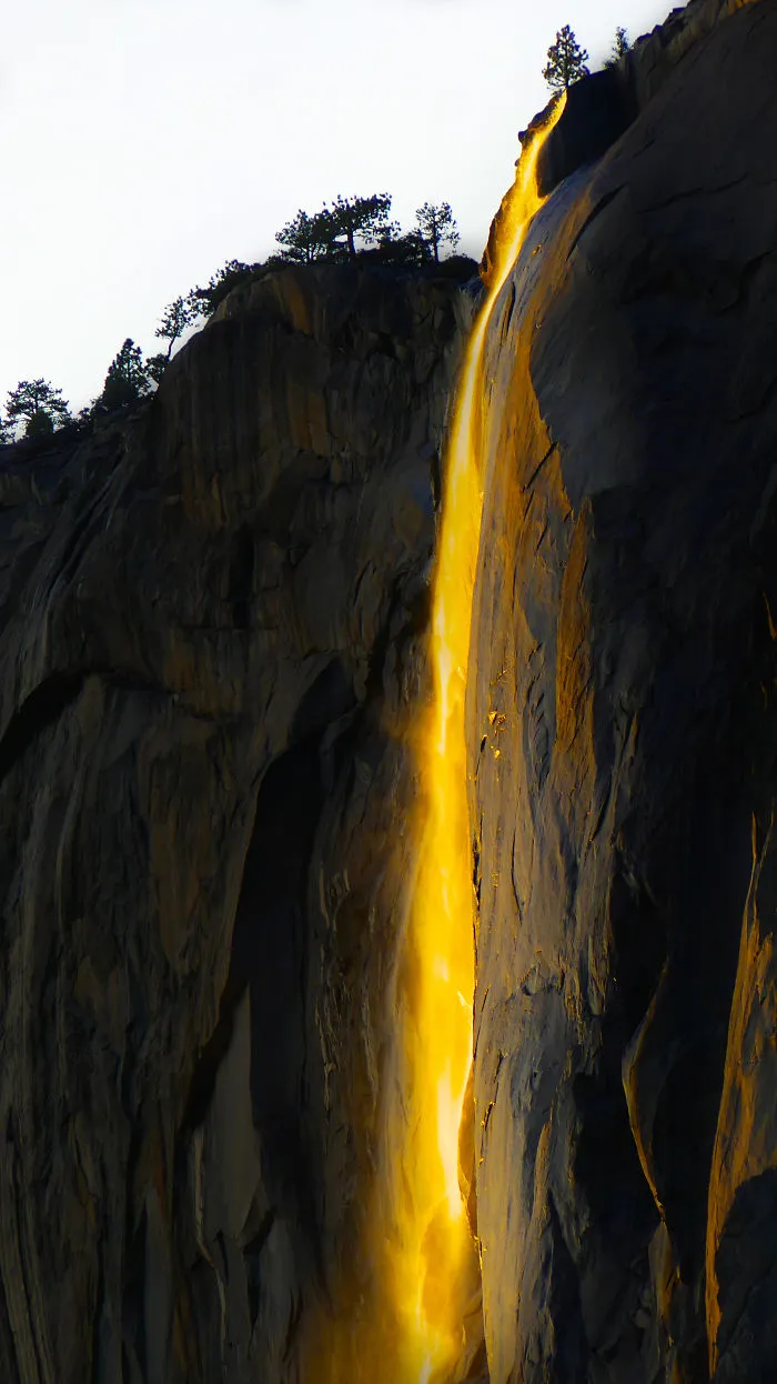 The Firefall In Yosemite