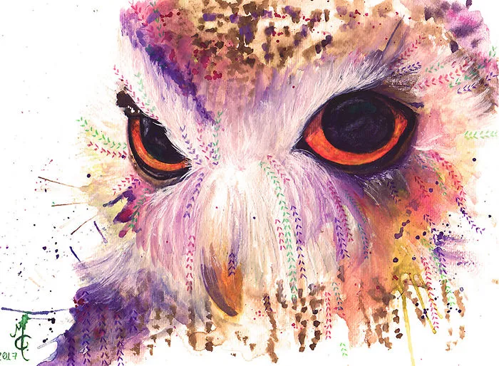 I Paint Animals From My Dreams In Watercolour