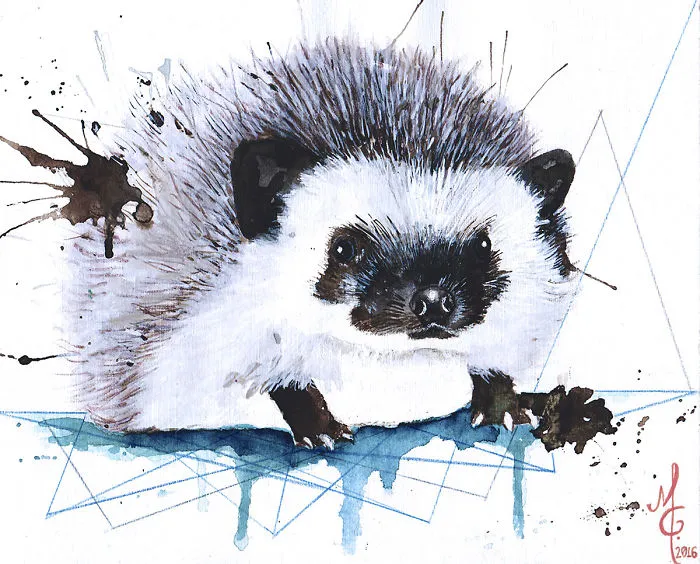 I Paint Animals From My Dreams In Watercolour