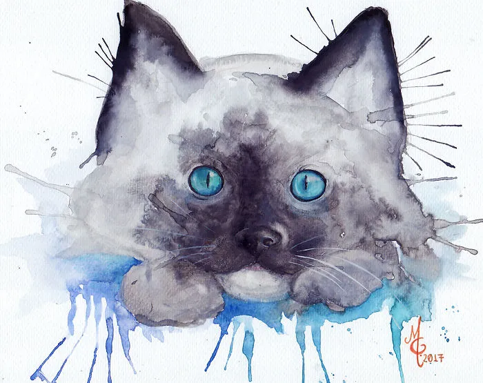 I Paint Animals From My Dreams In Watercolour