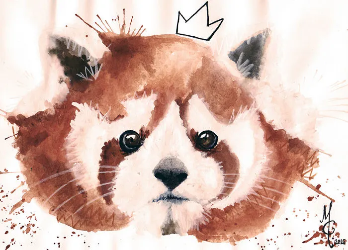 I Paint Animals From My Dreams In Watercolour