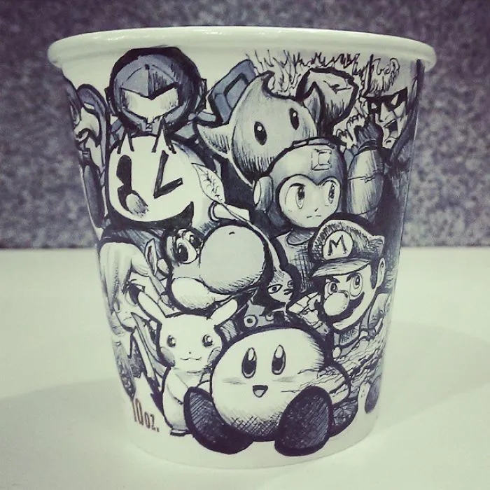 I Illustrate Coffee Cups In My Free Time