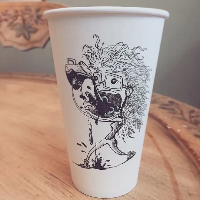 I Illustrate Coffee Cups In My Free Time