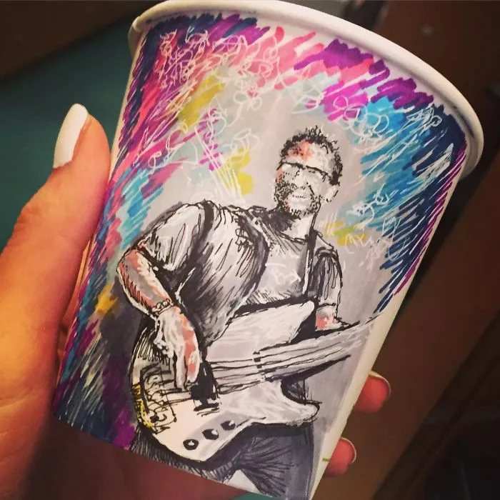 I Illustrate Coffee Cups In My Free Time