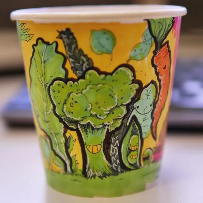 I Illustrate Coffee Cups In My Free Time