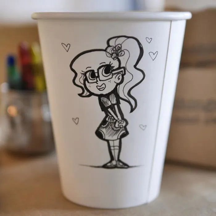 I Illustrate Coffee Cups In My Free Time