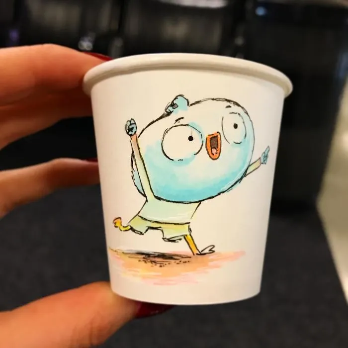 I Illustrate Coffee Cups In My Free Time
