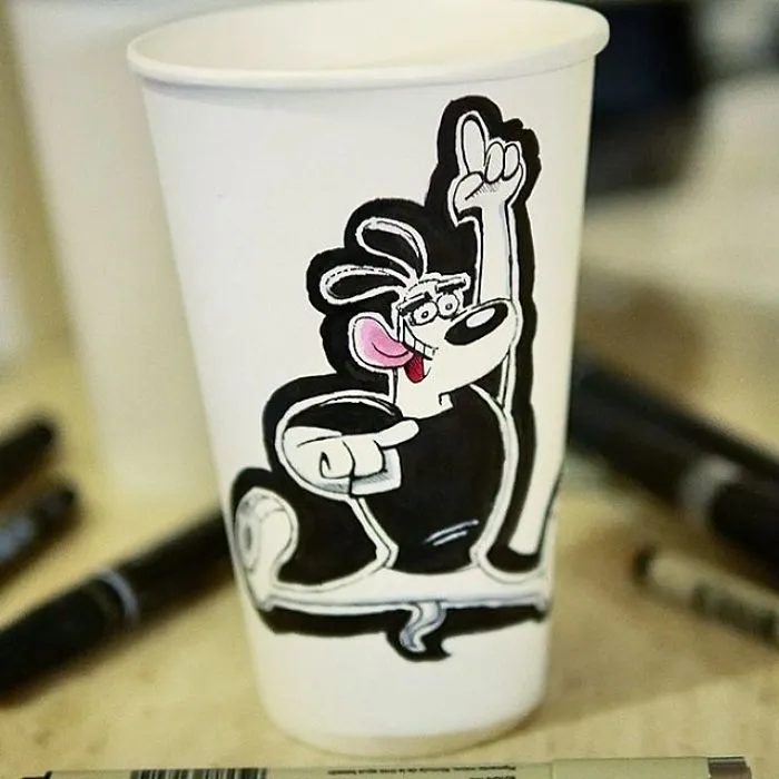 I Illustrate Coffee Cups In My Free Time