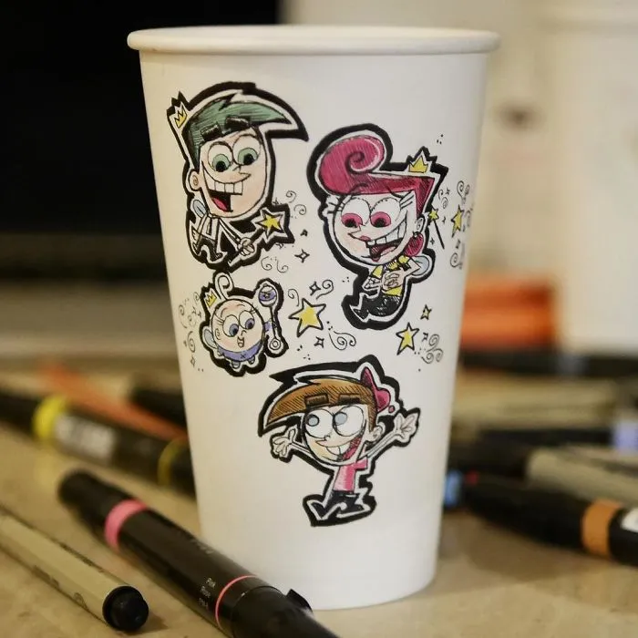 I Illustrate Coffee Cups In My Free Time