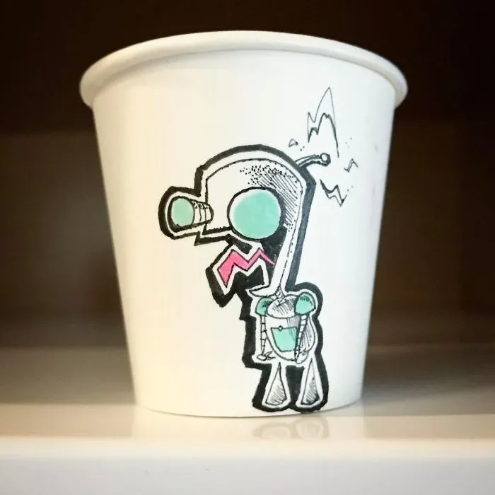 I Illustrate Coffee Cups In My Free Time