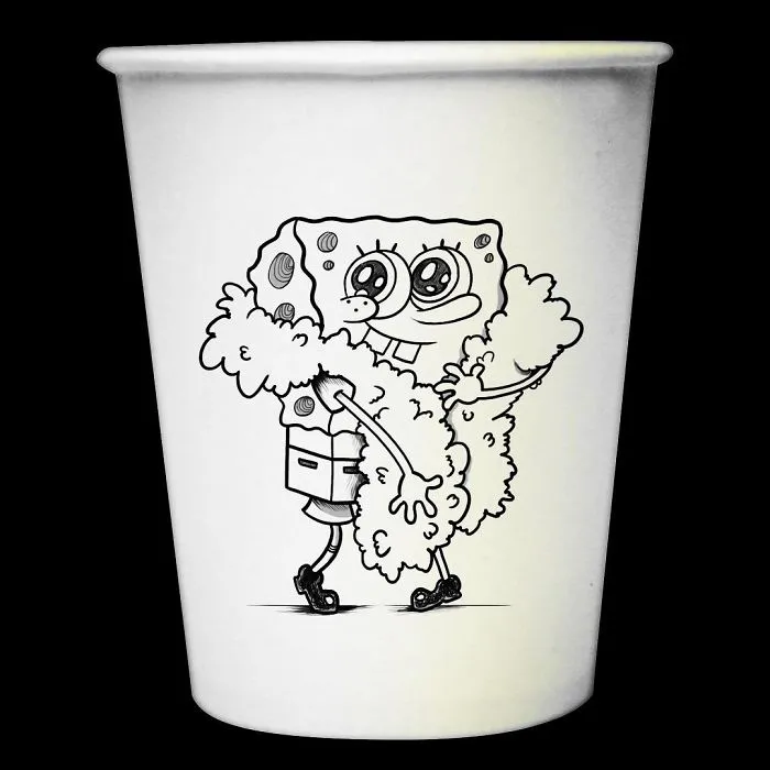 I Illustrate Coffee Cups In My Free Time