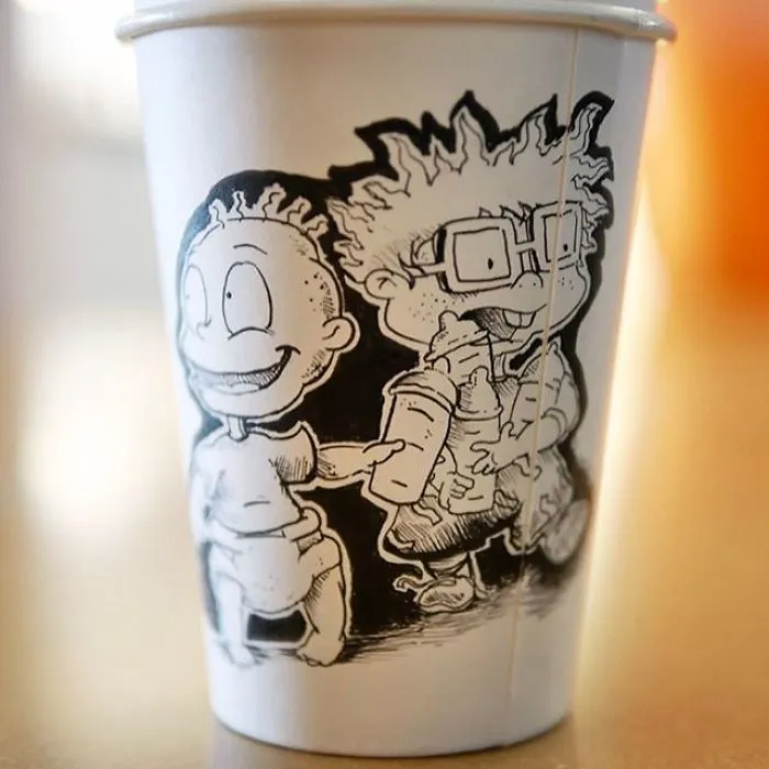 I Illustrate Coffee Cups In My Free Time