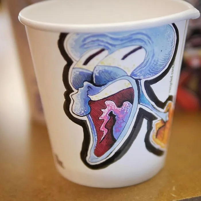 I Illustrate Coffee Cups In My Free Time
