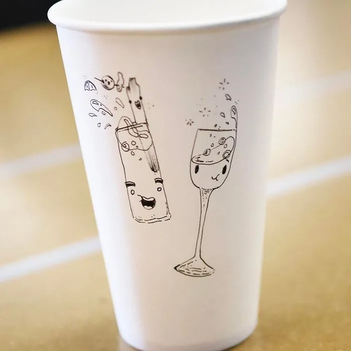 I Illustrate Coffee Cups In My Free Time
