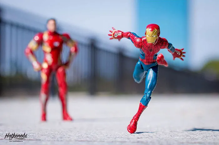 Estas figuras de acción cobran vida en las increíbles imágenes de este fotógrafo japonés