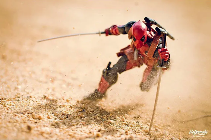 Estas figuras de acción cobran vida en las increíbles imágenes de este fotógrafo japonés