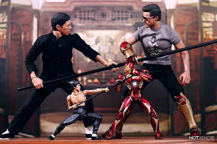 Estas figuras de acción cobran vida en las increíbles imágenes de este fotógrafo japonés