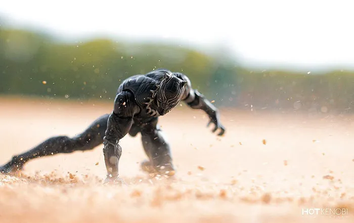 Estas figuras de acción cobran vida en las increíbles imágenes de este fotógrafo japonés