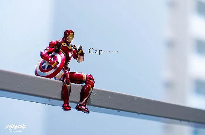 Estas figuras de acción cobran vida en las increíbles imágenes de este fotógrafo japonés