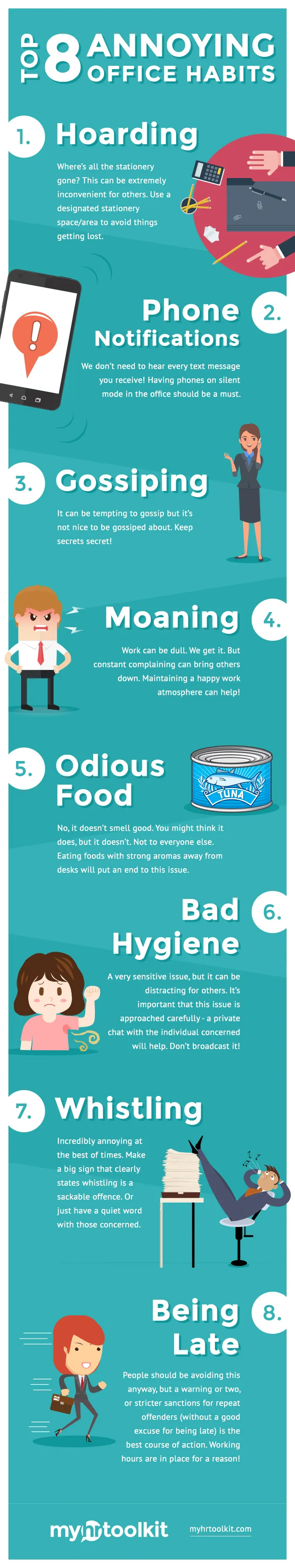 How Many Of These Annoying Office Habits Do You Encounter At Work?