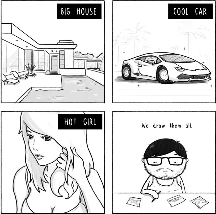 87 Hilarious Comics That Perfectly Describe The Life Of An Artist