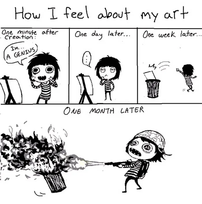 87 Hilarious Comics That Perfectly Describe The Life Of An Artist