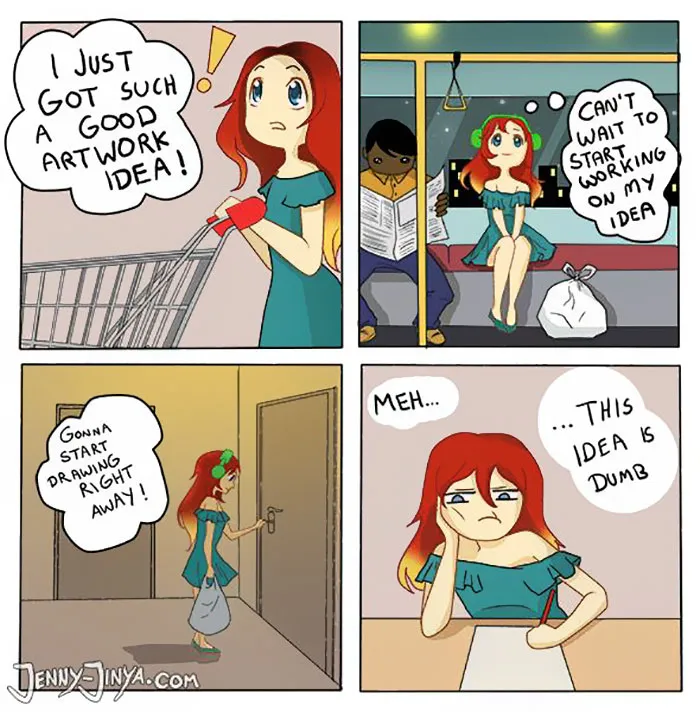 87 Hilarious Comics That Perfectly Describe The Life Of An Artist