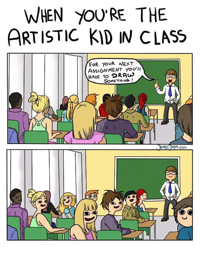 87 Hilarious Comics That Perfectly Describe The Life Of An Artist
