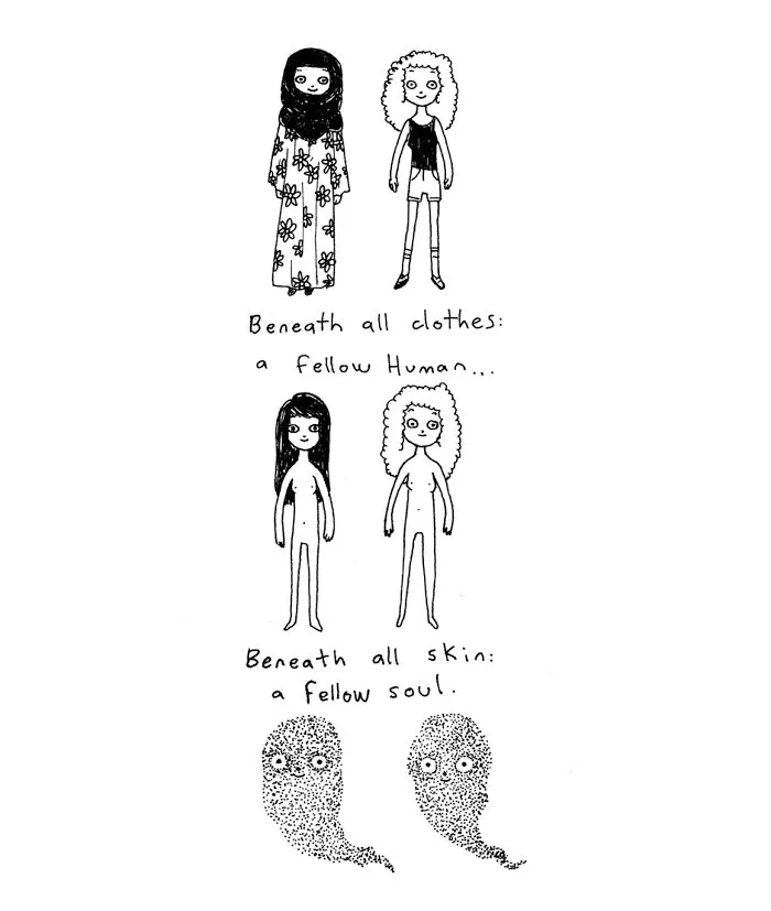 Mexican Artist Creates Cartoons For Peace All The Way From Her New Country, Canada