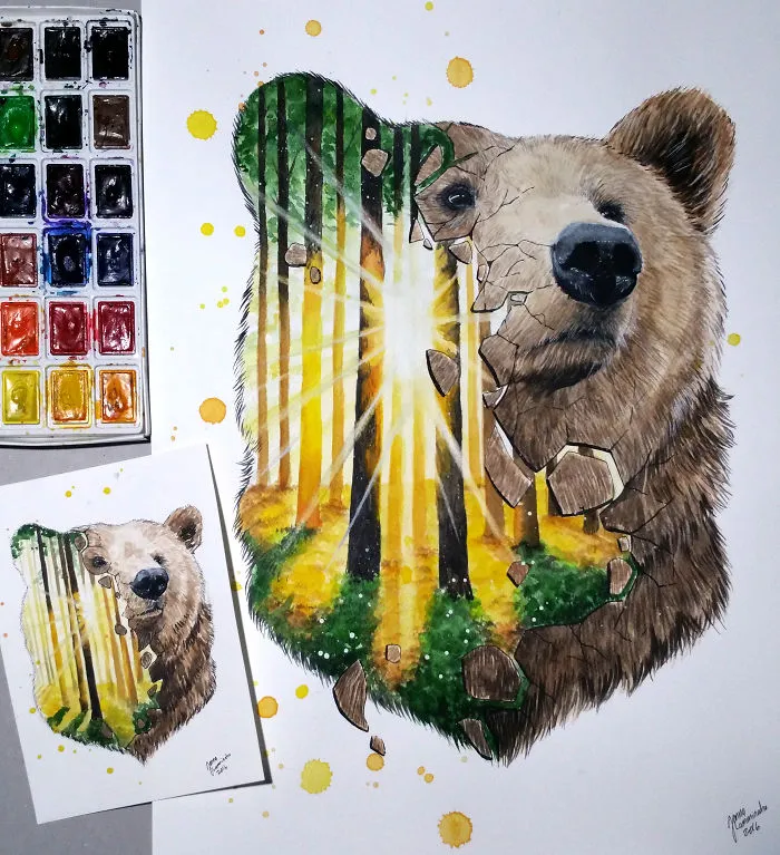 I Paint The Beauty I See In Animals To Remind Us To Preserve Nature