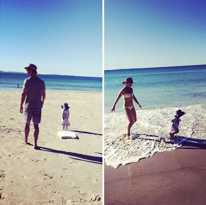 "Beach Time With Family"