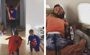 15 Veces que Chris Hemsworth fue pillado siendo el mejor papá del mundo