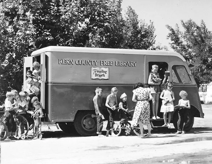 Bookmobile, Southgate District, C. 1920s