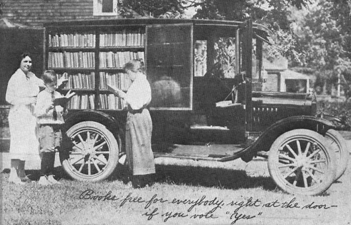 Books Free For Everybody, Right At The Door – If You Vote "yes"