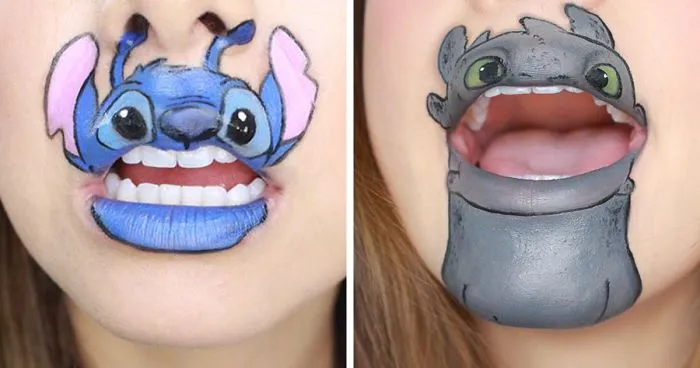 Cartoon Lip Art