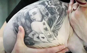 Russian Body Artist Gives His Hairless Cat Four Tattoos, And People Are Not OK With It