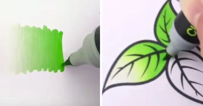 Chameleon Pens Create Depth By Changing Their Tone