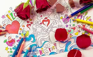 This Valentine’s Thousands Of Couples Will Be Coloring Together