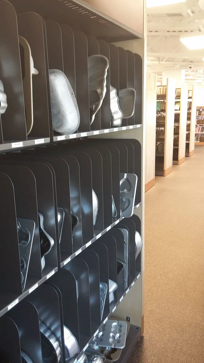 This Library Has Dozens Of Different Cake Pans To Borrow
