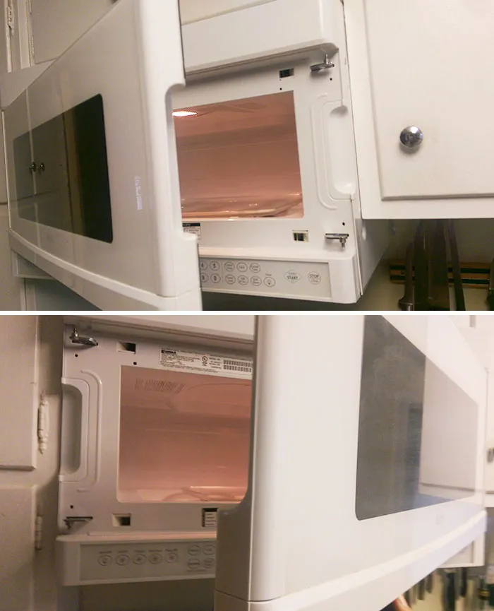 My Microwave Can Be Opened From Both Sides