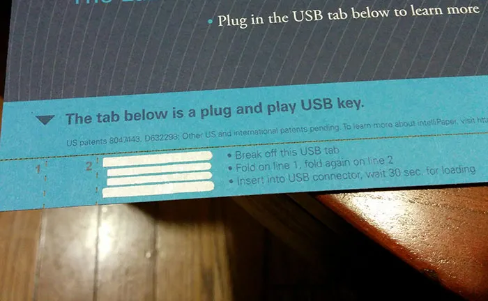 paper usb 