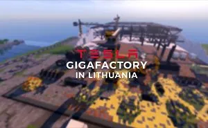 How To Build A Tesla Gigafactory In Two Days (on Minecraft)