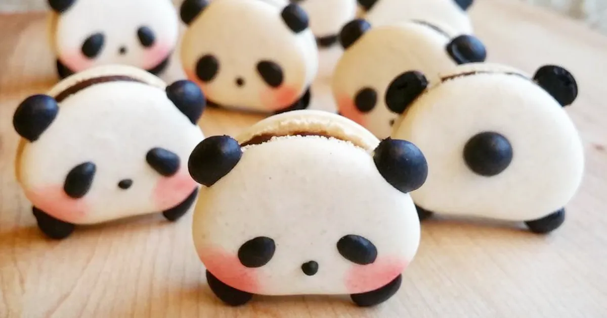 Han llegado los macarons en forma de panda y son demasiado bonitos para comérselos