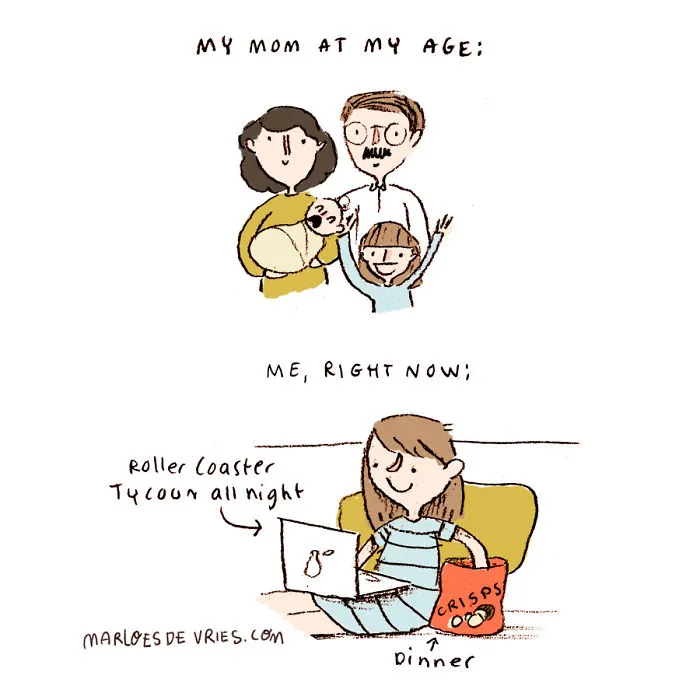43 Comics In Which I Try To Be An Adult But Fail Miserably