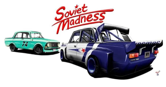 This Guy Imagines How Old Soviet Cars Would Look As Race Car Models