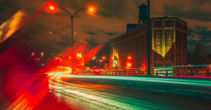 I Photographed A Snowy Montreal Night