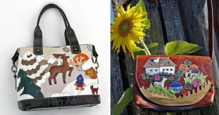 Whole History In Your Hands: Amazing Leather Bags By Russian Craftswoman Bella Kolosova