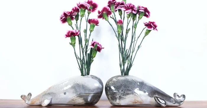 I Express My Connection With Nature By Creating Ceramic Animal Vases