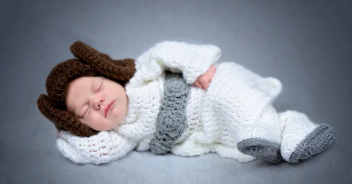 I Paid A Tribute To Carrie Fisher In Yarn